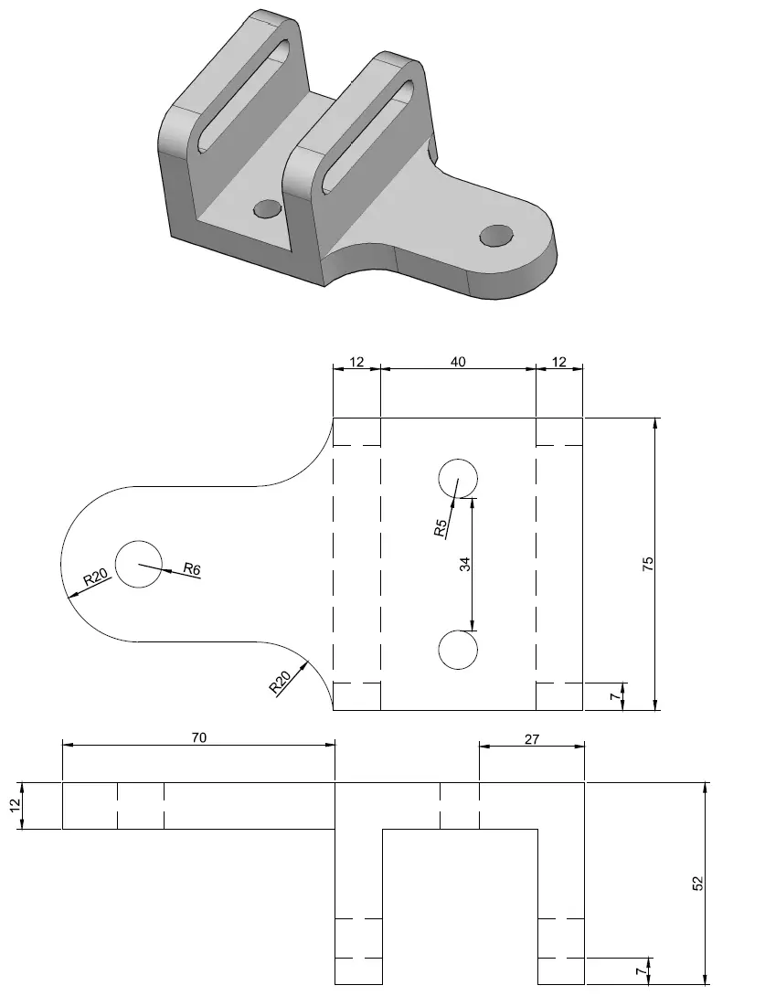 freecad sample drawings