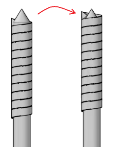 Threaded rod in AutoCAD | 12CAD.com