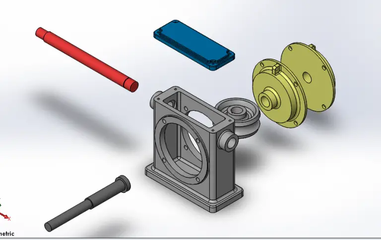 exploded view solidworks
